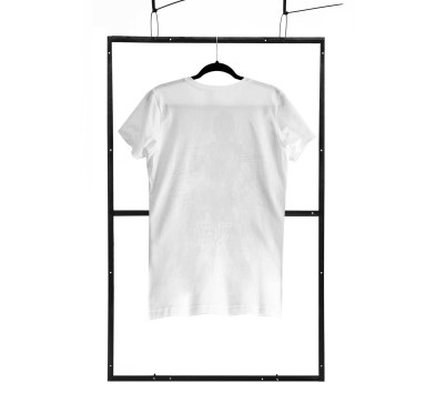 T-shirt men white S regular